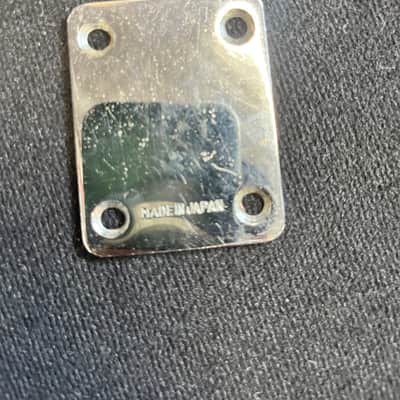 Zenon Teisco Guyatone Kawaii MIJ Japan Neck Plate with Screws 1960s 1970s image 3