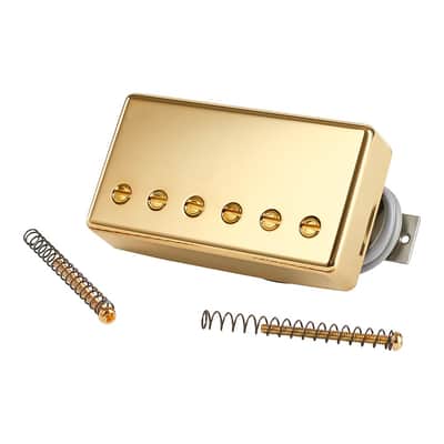 Gibson 498T Hot Alnico Treble / Bridge Humbucker Pickup (Gold) image 3