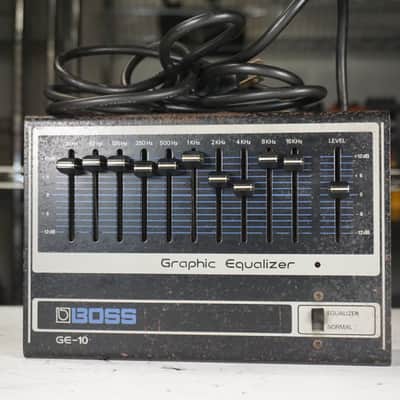 Boss GE-10 Graphic EQ | Reverb