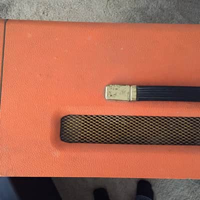 1972 Marshall Major for Lead Guitar in Orig Orange Color tolex - Pulsonic - Full Stack! Super Rare! image 8
