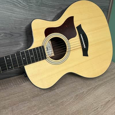 Taylor 214ce Plus Acoustic-electric Guitar - Natural w/ Taylor Deluxe Hard Case #2888 image 13