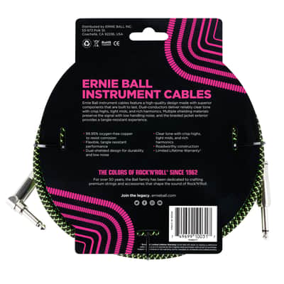 Ernie Ball EB6077 Instrument Cable - Instrument Cable image 2