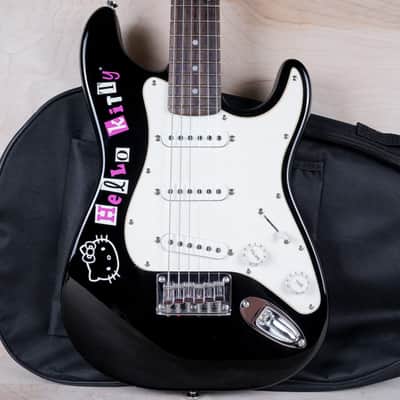 Squier Hello Kitty Mini Stratocaster | Reverb Australia