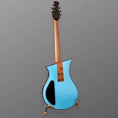 Senez Guitars Psari - Carve Top. Sky Blue. Dual P-90's. NEW. (Authorized Dealer) image 13