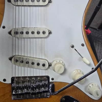 Fender Stratocaster 1974 - Natural W/ Case - Free shipping image 11