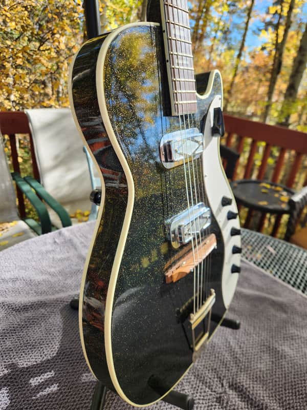 Silvertone Jupiter 1423 1960's - Black image 1