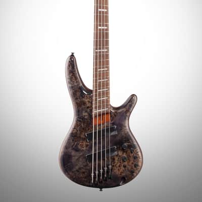 Ibanez SRMS805 Bass Workshop Multi-Scale Electric Bass, 5-String, Deep Twilight, Open Box (Very Good) image 2