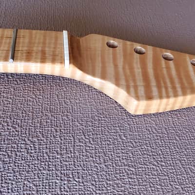 Roasted 5A flame maple neck image 5