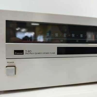 Sansui T-80 Digitally Quartz Locked AM/FM Stereo Tuner - 1980 image 2