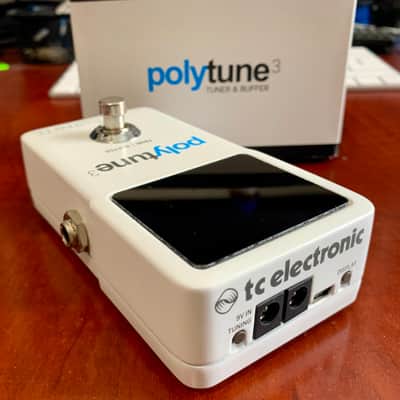 TC Electronic Polytune 3 Polyphonic Tuner Pedal 2017 - Present - White image 4