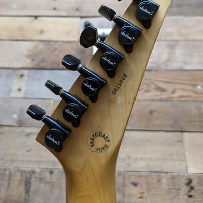 Jackson Kelly Pro XLR MIJ Reverse Headstock Black Guitar w/ EMG's image 5