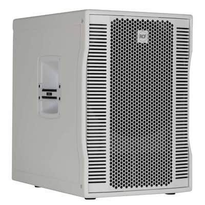 RCF EVOX 12 WHT Portable White Array PA DJ Speaker Systems Pair w Flight Case - Open Box Mint image 5