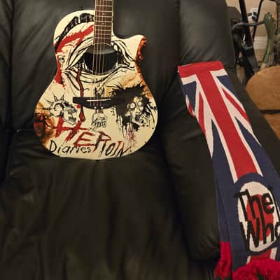 Ovation NS28-HD Nikki Sixx 2000s - Heroin Diaries Graphic image 1