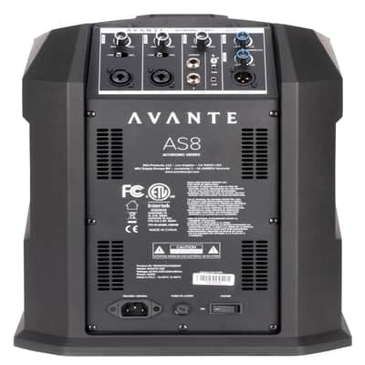 Immagine Avante Audio AS8 1000W Powered Line Array DJ PA Column Speaker+Sub/Mixer+Bag ADJ - 9