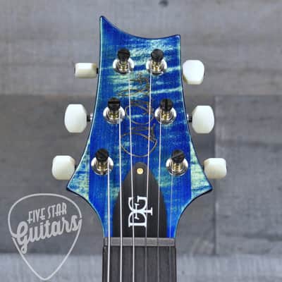 Mint Paul Reed Smith Wood Library DGT - River Blue with Hard Shell Case image 5