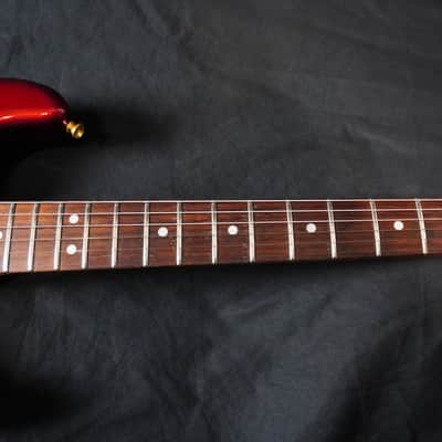 1999 Fender Japan Chris Impellitteri Signature Stratocaster ST68G-115CI Candy Apple Red CIJ image 9