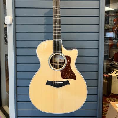 Taylor 454ce 12-String Acoustic-Electric Guitar Natural image 2