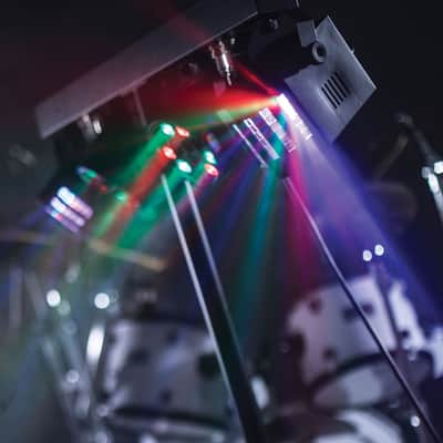 QTX LED Derby FX Lighting Bar with Stand image 5
