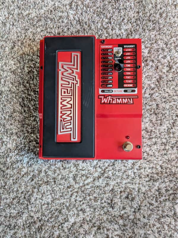 DigiTech Whammy 5 Pitch Shift Pedal 2012 - Present - Red image 1