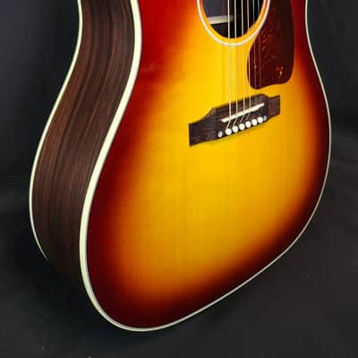 Gibson J-45 Studio Rosewood, Rosewood Burst, Satin Rosewood Finish, Gloss Top , W/HSC image 6