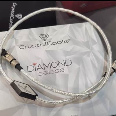 Crystal Cable Micro² Diamond Series 2 Network Cable (100 Mbit/s) by Crystal Cable Micro Diamond 2  2026 - Silver image 2