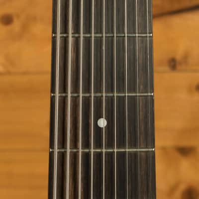 Ibanez RG9PB Axion Label 9-String - Macassar Ebony - Transparent Grey Flat image 6
