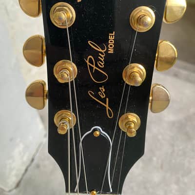 Gibson Les Paul Studio Push Pull Tone Guitar Center Exclusive- Ebony Gold Hardware image 3