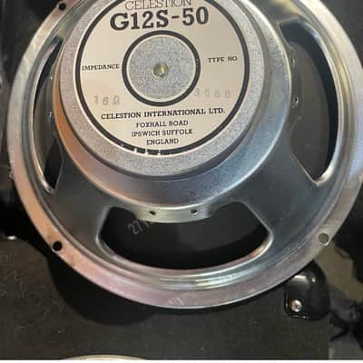 Celestion G12S-50 50 watt 16 Ohm Made in England Speaker image 1