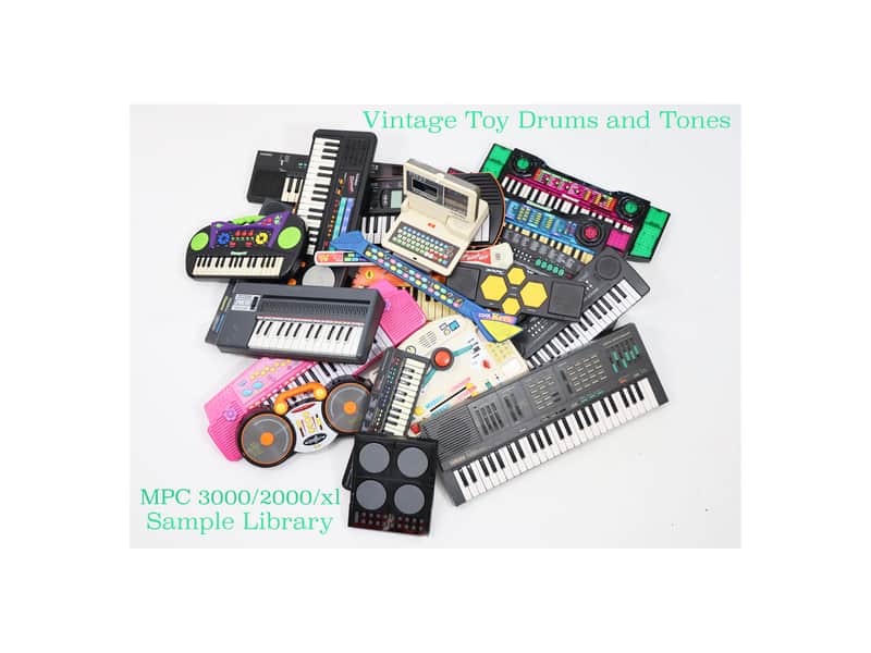Lofi Toys Drum and Tones Akai MPC Sample Floppy Disk Library Drums 3000/2000/xl image 1
