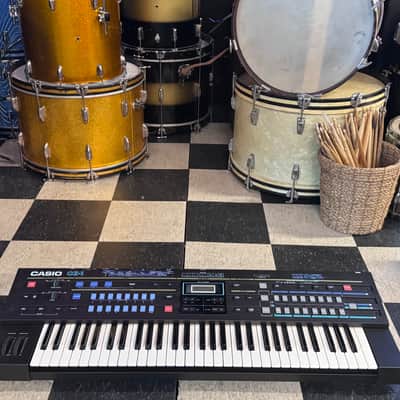 Casio CZ-1 61-Key Synthesizer 1986 Black image 4