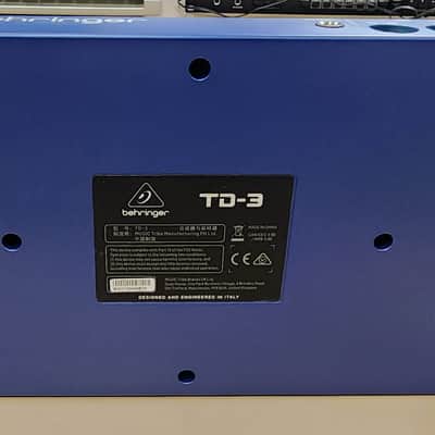 Behringer TD-3 Analog Bass Line Synthesizer - Blue image 5