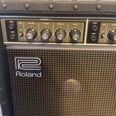 Roland JC-120 Jazz Chorus 2-Channel 120-Watt 2x12" Guitar Combo 1975 - 1993 - Black image 7
