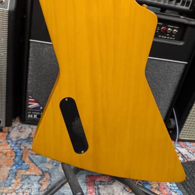 Epiphone '58 Korina Explorer 2023 - Aged Natural (White Pickguard) image 17