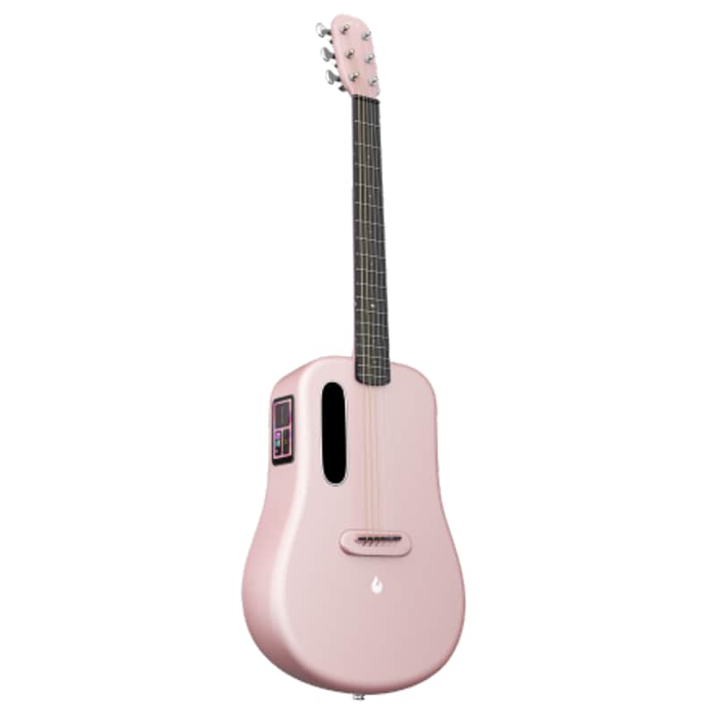 Refurbished LAVA ME 3 Carbon Fiber Guitar 36Inch Pink image 1