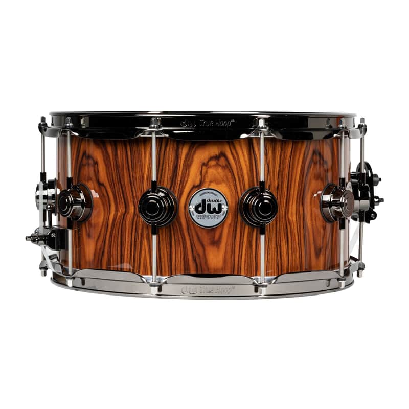 Drum Workshop Collectors Series 7x14 Snare Drum - Santos Rosewood image 1