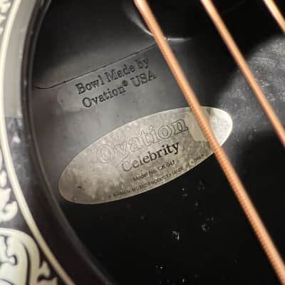Ovation Celebrity CK047 Mid 2000's - Gloss image 4