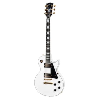 Gibson Custom Les Paul Custom with Ebony Fingerboard - Alpine White image 4