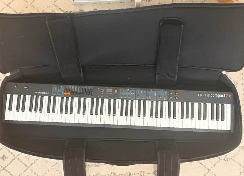 Studiologic Numa Compact 2x 88-Key Semi-Weighted Piano w/extras image 1