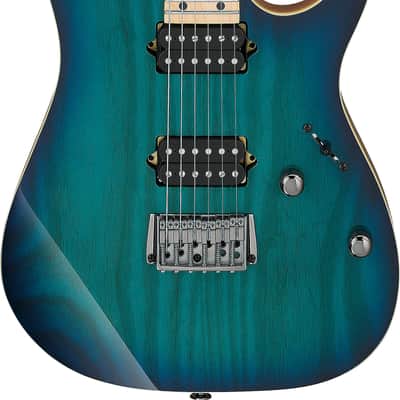 Ibanez RG Prestige 6 String Electric Guitar w/Case - Nebula Green Burst (RG652AHMFXNGB) image 7