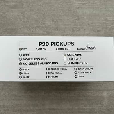 Fralin P-90 Alnico Rod Hum Cancelling - Pickup set image 4