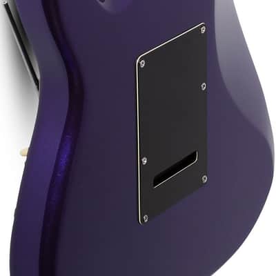 Schecter MV-6 Electric Guitar - Metallic Purple (4200) image 9