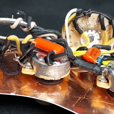 Rock'n R Guitars Loaded SSS for Strat Pickguard W/Stratosphere Hot Texas Blues PUPS & Mods 2022 Dark Brown Tort image 4