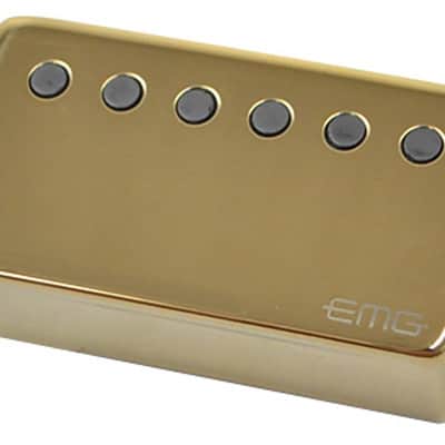 EMG 66 Alnico V Active Neck Humbucker - gold image 7
