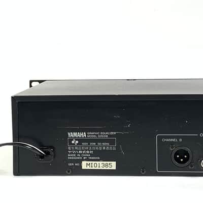 Yamaha Q2031B Dual-Channel Graphic Equalizer 2010s - Black TGHM image 6