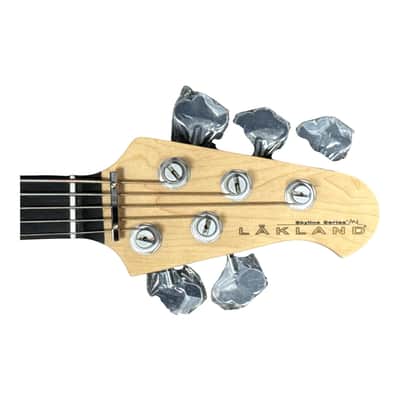 Lakland Skyline 55-02 Deluxe FRETLESS Natural / Lined Ebony *RARE!* IN STOCK image 10