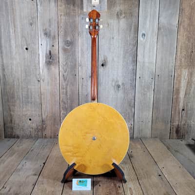 Framus Tenor 4 String Banjo 1960s w/ Chipboard Case image 4
