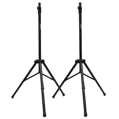Pair of Steel Speaker Stands image 1