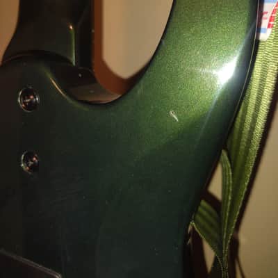 Unbranded 7 String in Forest Green Pearl 2018 - Gloss Metallic Forest Green image 13