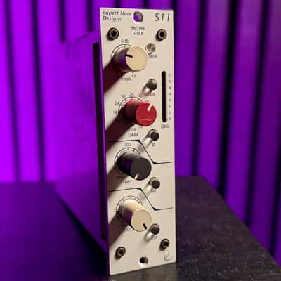 Rupert Neve Designs Portico 511 500-Series Mic Pre Module with Silk 2013 - Present - White image 1