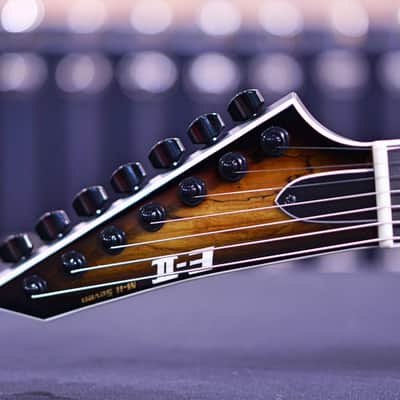 ESP E-II M-II 7 NT dark brown natural burst image 7
